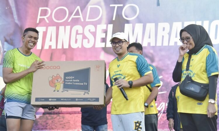 Road to Tangsel Marathon Berakhir di Serpong Utara, Pilar: Tangsel Marathon 2024 Digelar Desember