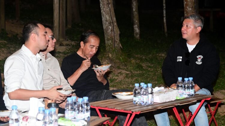 Saat Presiden dan Para Influencer Makan Malam Bersama di IKN
