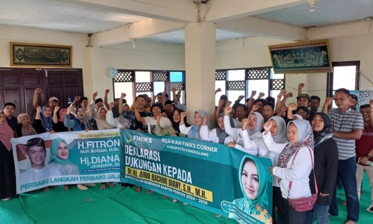 Pilkada Banten, Airin Rachmi Diany Dapat Dukungan dari Pelaku UMKM