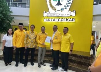 Ben-Pilar Resmi Diusung Partai Golkar di Pilkada Tangsel 2024
