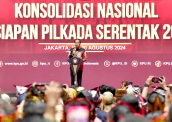Hadiri Rapat Konsolidasi Nasional Kesiapan Pilkada 2024, Presiden Jokowi Tegaskan Pentingnya Kualitas dan Integritas Pemilu