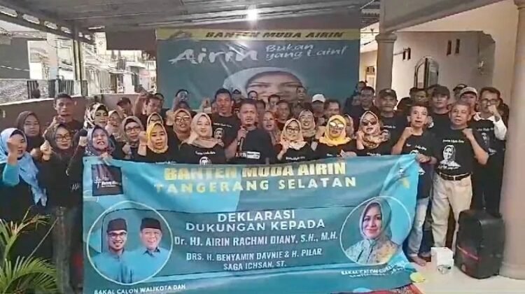 Tertarik Program Muda Berdaya, Kalangan Pemuda Dukung Airin Rachmi Diany di Pilkada Banten 2024
