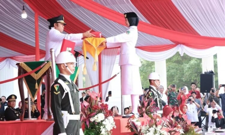 Upacara Peringatan HUT Ke-79 Kemerdekaan Republik Indonesia Tingkat Provinsi Banten Berlangsung Khidmat