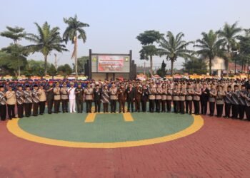 Peringati Hari Juang Polri, Polda Banten Gelar Upacara