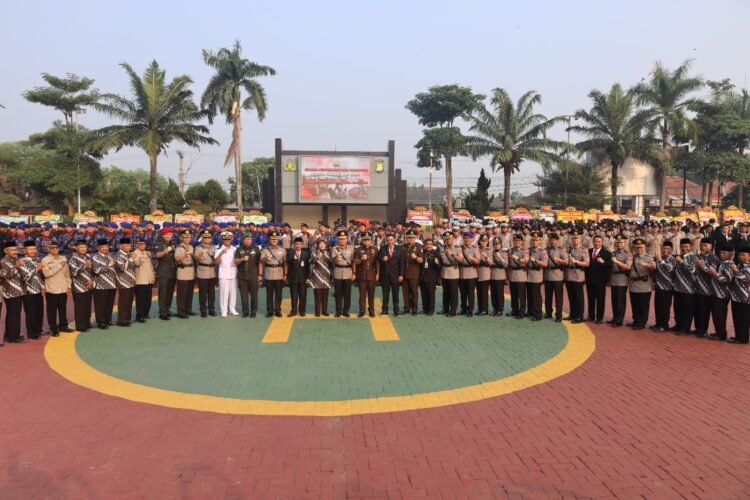 Peringati Hari Juang Polri, Polda Banten Gelar Upacara