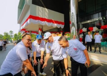 Pilar Meriahkan Perlombaan 17 Agustus Bersama Forkopimda Tangsel