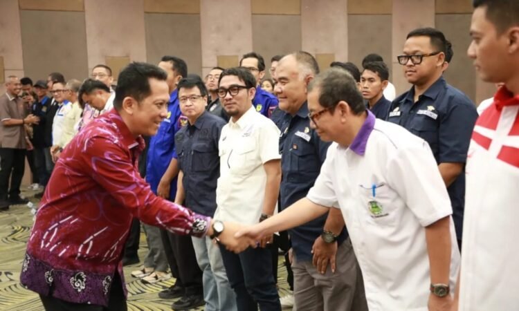 Pj Bupati Kukuhkan Pengurus 25 Cabor KONI Kabupaten Tangerang