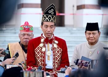 Presiden Jokowi Bersyukur Rangkaian Upacara HUT Ke-79 RI di IKN Berjalan Lancar dan Khidmat