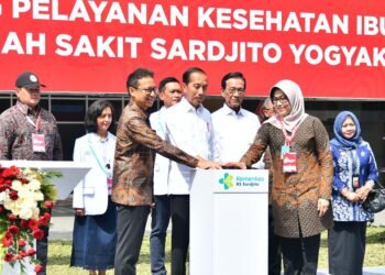 Presiden Jokowi Resmikan Gedung Pelayanan Kesehatan Ibu dan Anak RS Sardjito Yogyakarta