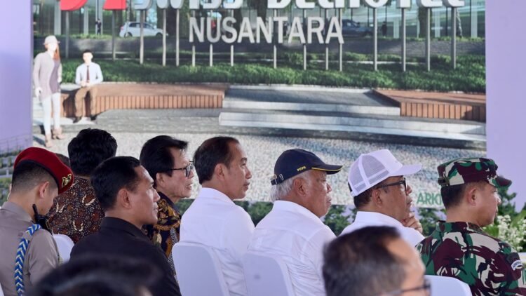 Resmikan Groundbreaking Swiss-Belhotel Nusantara, Presiden: Desain Sesuai Visi IKN