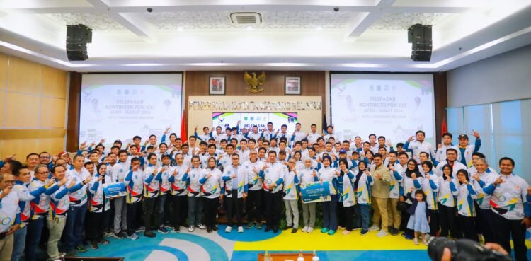 Pilar Lepas Atlet Tangsel Menuju PON XXI Aceh-Sumut 2024