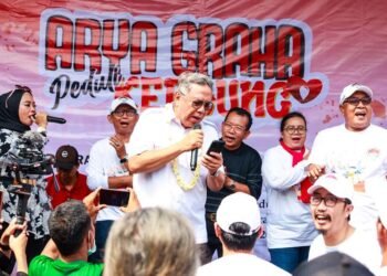 Benyamin Apresiasi Semangat Warga Kedaung Peringati HUT ke-79 RI