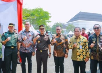 Pilar Ikut Sambut Roadshow Bus Antikorupsi KPK di Provinsi Banten