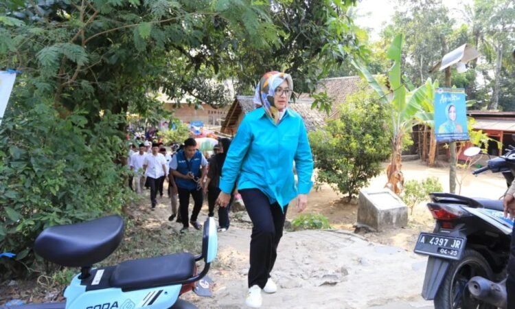 Airin-Ade Siap Bangun Jalan Poros Desa dan Wisata Banten Selatan