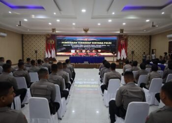 Biro SDM Polda Banten Laksanakan Pembinaan Bintara Polri Terkait Pratugas dan Penilaian 13 Komponen SDM Berkeinggulan