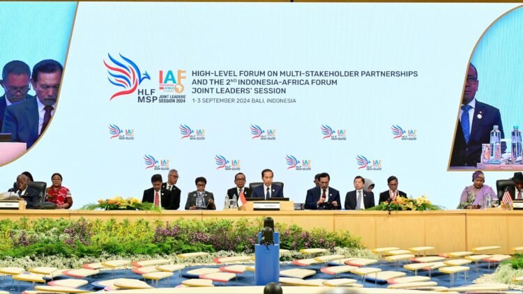 Buka HLF MSP dan IAF ke-2 Joint Leaders Session 2024 di Bali, Presiden Jokowi Tekankan Pentingnya Pencapaian Target SDGs