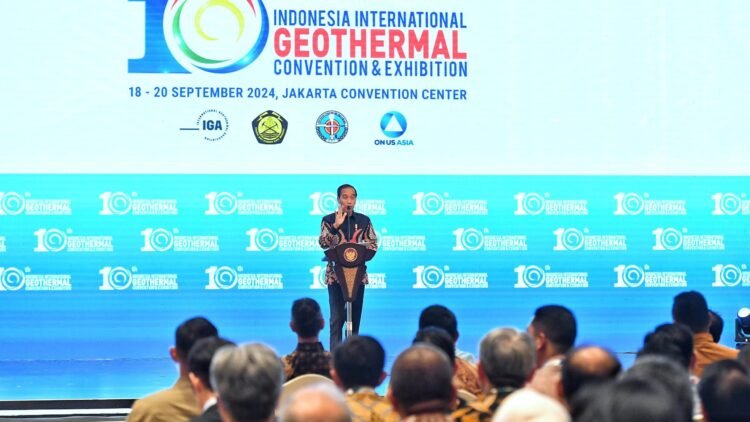 Buka IIGCE Tahun 2024, Presiden: Indonesia Pemilik Potensi Besar Geotermal