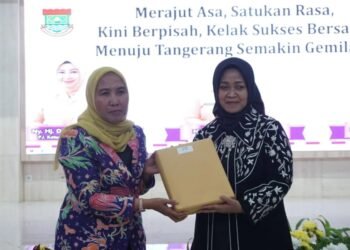 DWP Kabupaten Tangerang Gelar Sertijab dan Lepas Sambut Ketua