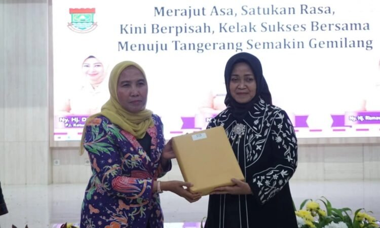 DWP Kabupaten Tangerang Gelar Sertijab dan Lepas Sambut Ketua