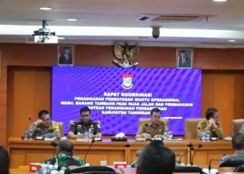 Dishub dan Forkopimda Rakor terkait Pembatasan Operasional Mobil Angkutan