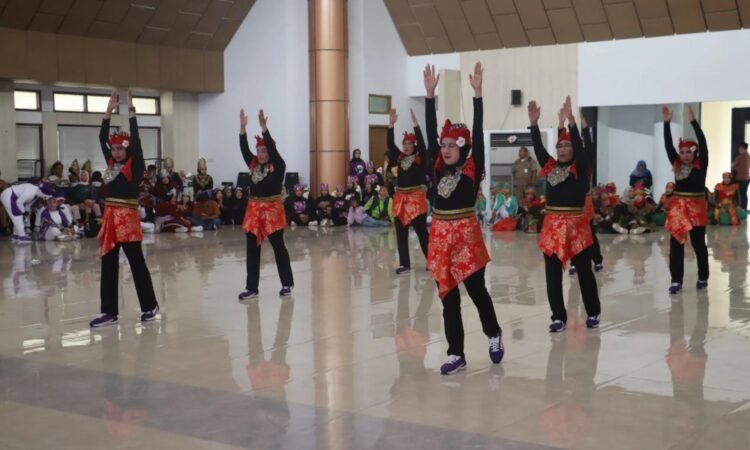 Haornas 2024, Disporabudpar Gelar Lomba Senam Kreasi Antarkecamatan