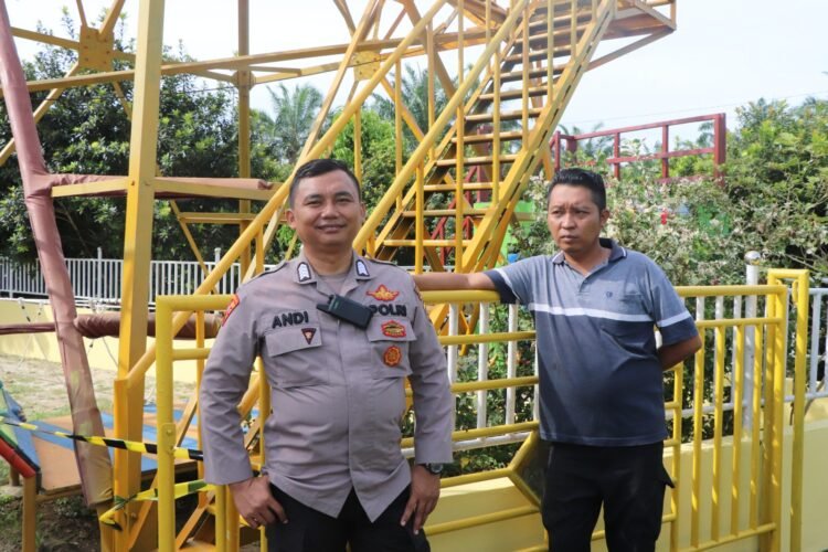 Hari Ke 3 Pon XXI Polres Sergai Melakukan Pengamanan Cabor Berkuda