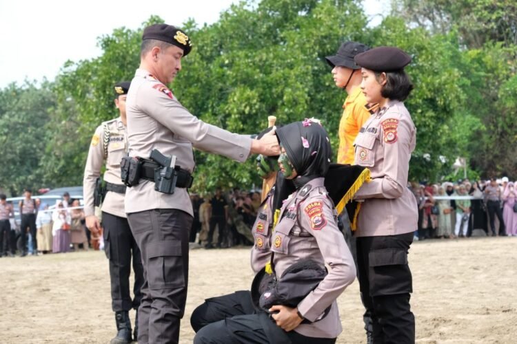 Kapolda Banten Pimpin Upacara Penutupan Latganda dan Pembaretan Bintara Remaja Angkatan 51 dan 55