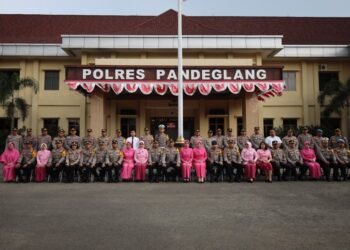 Kunjungan Kerja ke Polres Pandeglang, ini Pesan Kapolda Banten