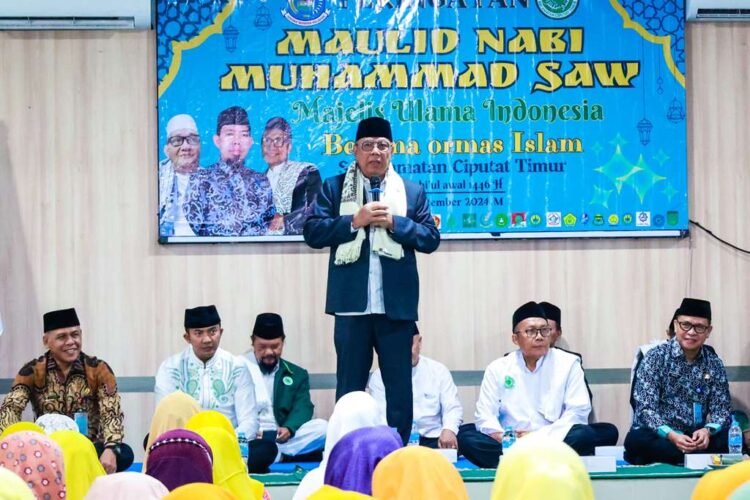 Peringatan Maulid Nabi di Ciputat Timur, Benyamin Tekankan Pentingnya Kolaborasi