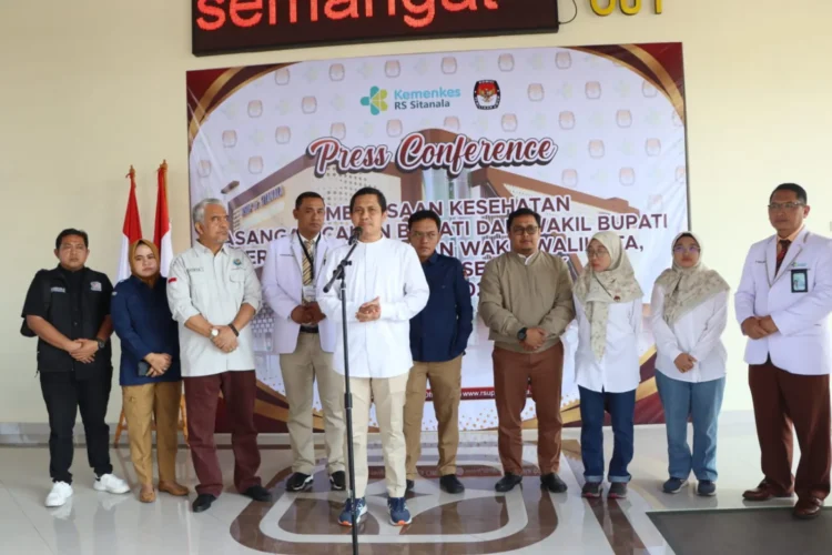 KPU Tangsel Gelar Pemeriksaan Kesehatan Calon Wali Kota dan Wakil Wali Kota di RSUP Sitanala