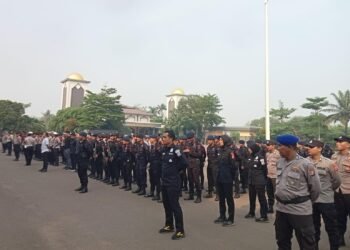 Polda Banten Apel Persiapan Pengamanan Penetapan Pemilihan Cagub dan Cawagub Banren Tahun 2024