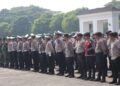 Polda Banten Gelar Apel Pengamanan Kunjungan Wakil Presiden RI