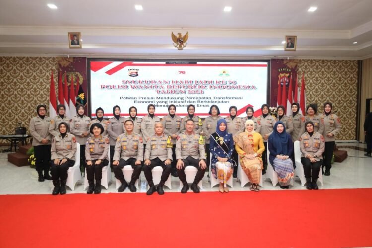 Polda Banten Rayakan Hut Polwan Ke 76