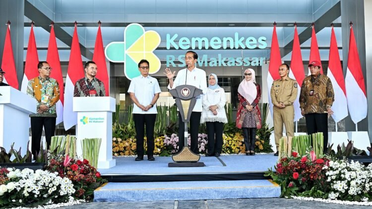 Presiden Jokowi Resmikan RS Kemenkes Makassar, RS Bertaraf Internasional untuk Indonesia Timur