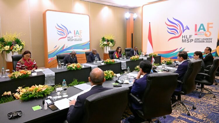 Presiden Jokowi dan Presiden Akufo-Addo Bahas Upaya Perkuat Hubungan Bilateral Indonesia-Ghana