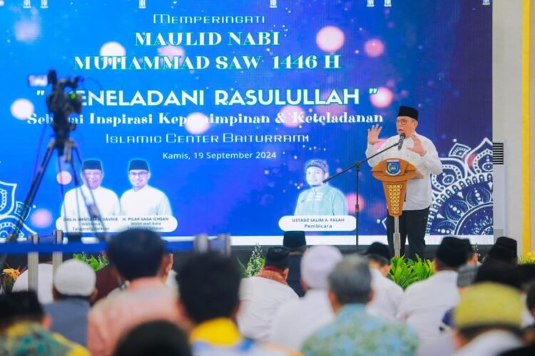 Semangat Maulid Nabi di Tangsel, Benyamin Serukan Keteladanan Nyata Rasulullah