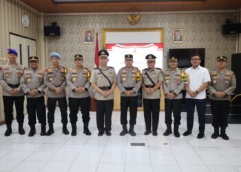 Wakapolda Banten Pimpin Serah Terima Jabatan Ka SPKT Polda Banten