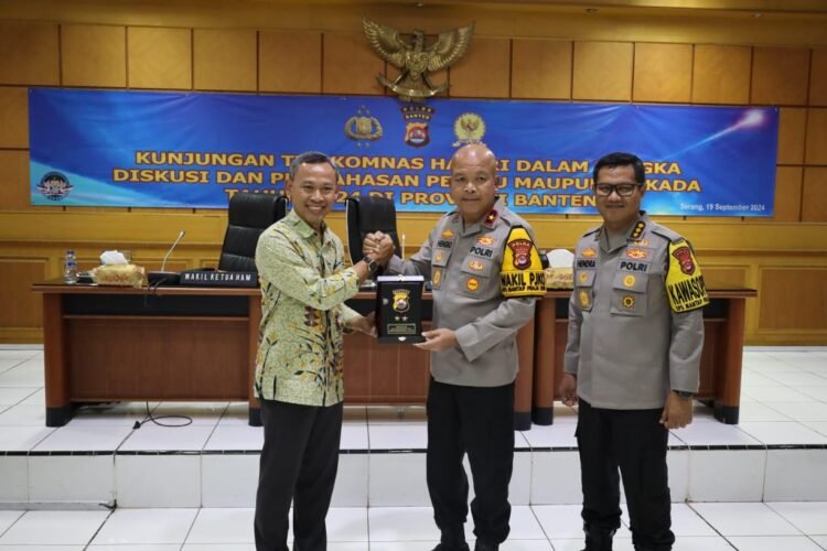 Wakapolda Banten Terima Kunjungan Wakil Ketua Komnas HAM