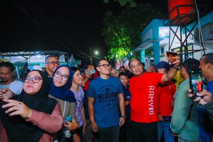 Pilar Hadiri Malam Puncak HUT ke-79 RI di Graha Mas Serpong