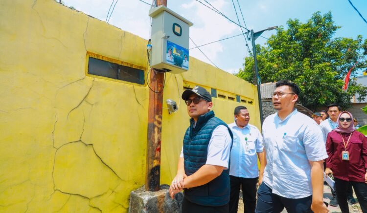 Pilar: Pemkot Bangun 482 Titik PJU Tangsel Terang di Jalan Lingkungan Serpong Utara