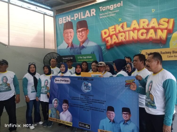 Dukung Airin-Ade dan Ben-Pilar, Jaringan Kita BENPILAR: Lanjutkan Perjuangan, Lanjutkan Pembangunan!