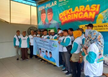 Jaringan Peci Merah Deklarasi Dukung Airin-Ade Sumardi dan Benyamin-Pilar