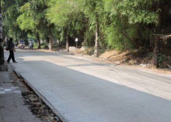 Terus Tingkatkan Infrastruktur Jalan, Pemkot Tangsel Lakukan Patching Beton di Ruas Jalan Yapen