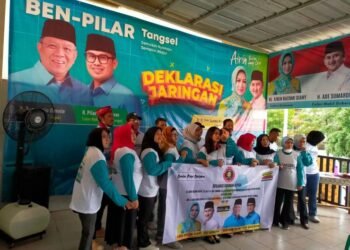 Komunitas Bang Ben Ajah Dukung Airin-Ade Sumardi dan Benyamin-Pilar
