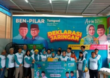 Jaringan Beda Pisan Berikan Dukungan, Siap Menangkan Airin-Ade Sumardi dan Benyamin Davnie-Pilar Saga Ichsan