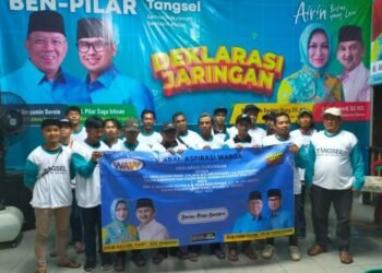 Dukung Airin-Ade Sumardi dan Ben-Pilar, Wadah Aspirasi Warga Sampaikan Harapannya Soal Lapangan Pekerjaan
