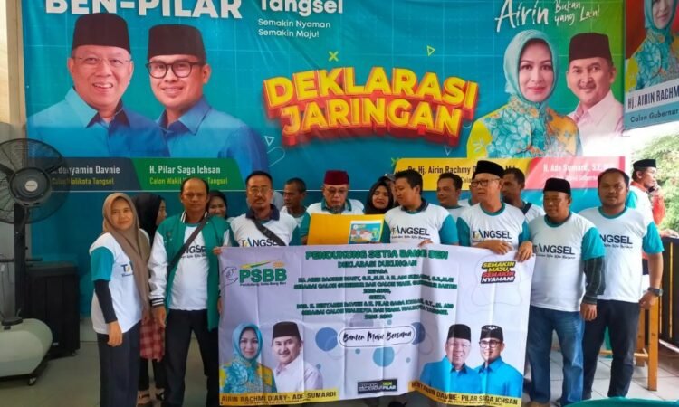 Pilkada 2024, Pasukan Setia Bang Ben Tetap Dukung Airin-Ade Sumardi dan Benyamin Davnie-Pilar Saga Ichsan