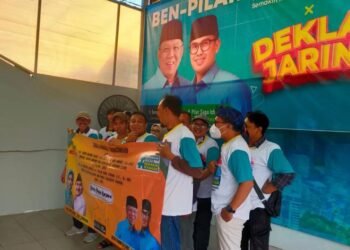 Jaringan Bela Tangsel Deklarasi Dukung Airin-Ade Sumardi dan Benyamin Davnie-Pilar Saga Ichsan