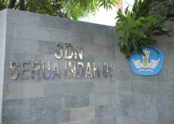 Siswa SDN Serua Indah 01 Tangsel Sambut Gembira Fasilitas Gedung Sekolah Baru
