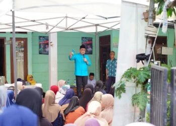 Kampanye di Serua Indah, Calon Wali Kota Benyamin Davnie Sampaikan Sejumlah Program Unggulan